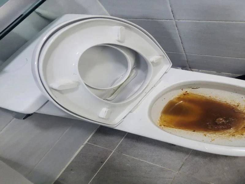 수지 변기막힘 작업사례 5