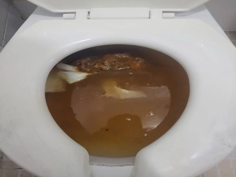 수지 변기막힘 작업사례 9