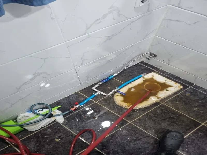 수지 변기역류 작업사례 22